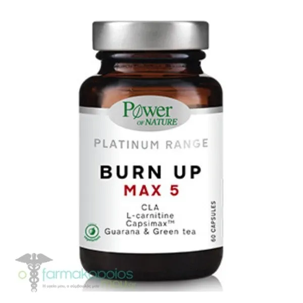 Power of Nature Platinum Range Burn Up Max5, 60caps