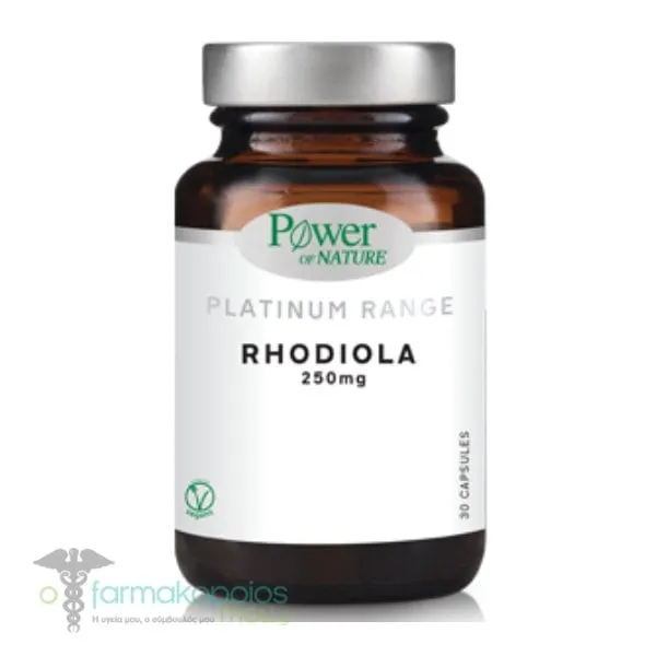 Power of Nature Platinum Range Rhodiola 250mg, 30caps