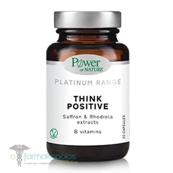 Power of Nature Platinum Range Think Positive, 30caps