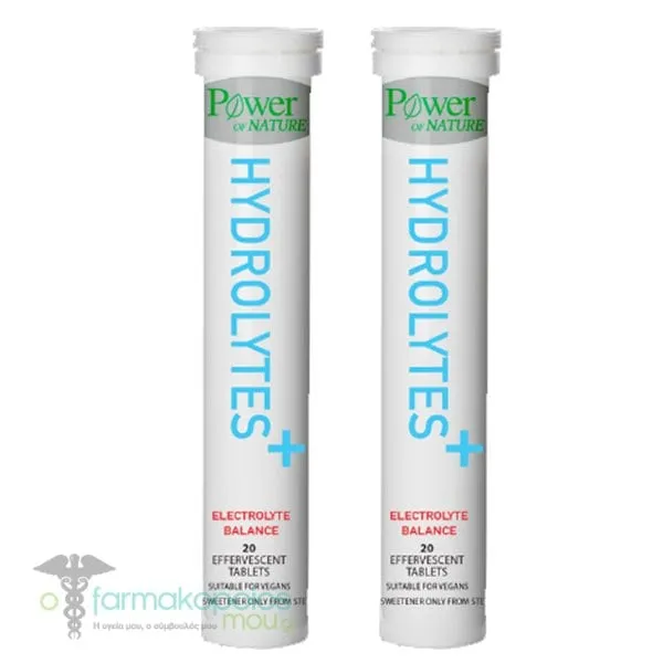 Power of Nature Promo Hydrolytes, 2x20eff.tabs, 1set