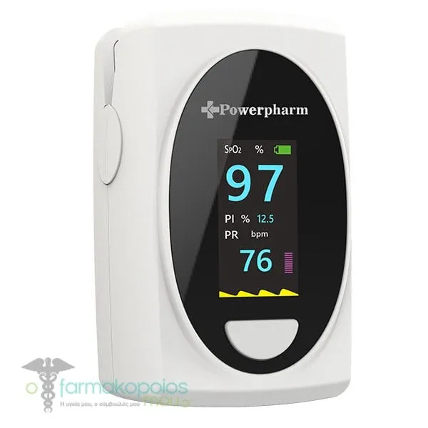 Powerpharm Finger Pulse Oximeter, 1pc