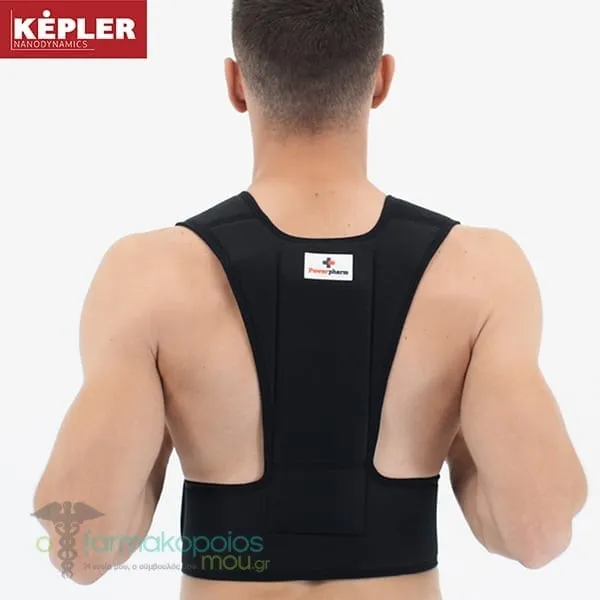 Powerpharm Kepler Orthopedic Kyphosis Back Brace (80300), 1pc