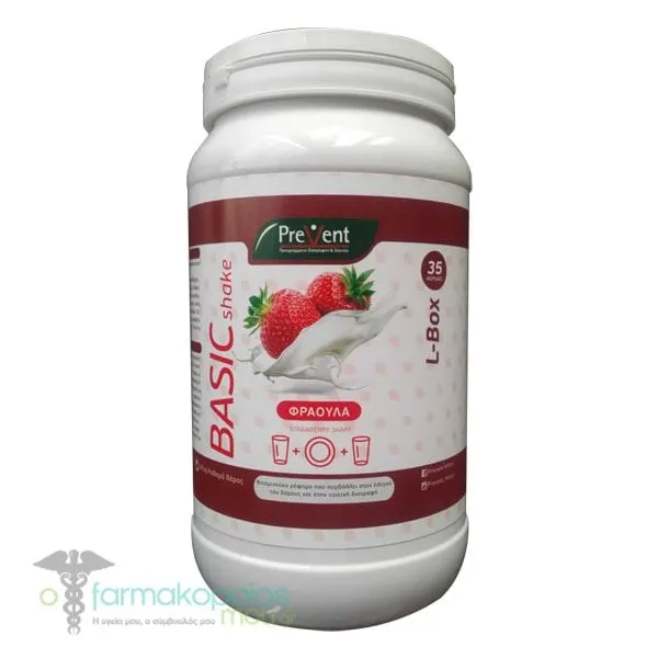 Prevent Basic Shake L-Box Strawberry, 581g