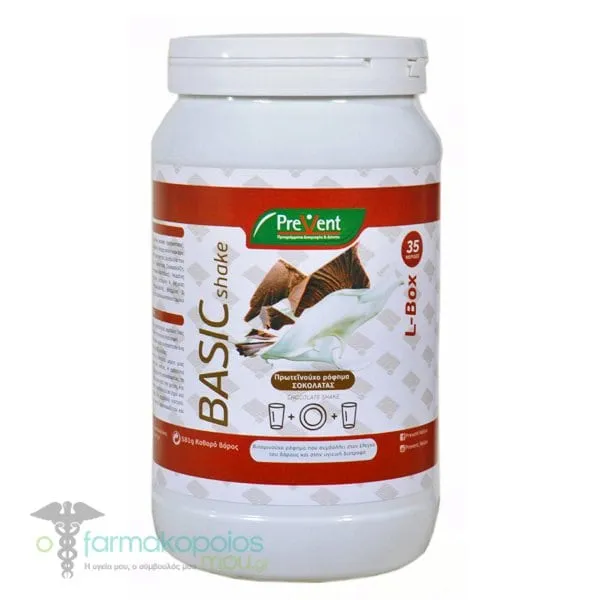Prevent Basic Shake L - Box Chocolate Flavor, 581gr
