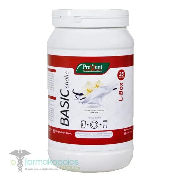 Prevent Basic Shake L - Box Vanilla, 581gr