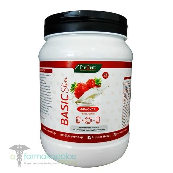Prevent Basic Slim Strawberry Flavor, 465g