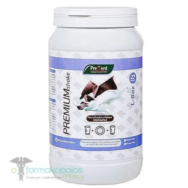 Prevent Premium Shake L - Box Chocolate, 581gr