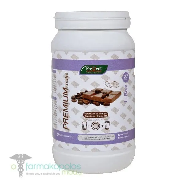 Prevent Premium Shake L - Box Espresso-Chocolate, 581gr