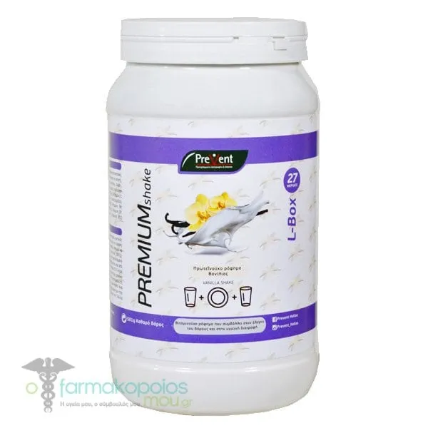 Prevent Premium Shake L - Box Vanilla, 581gr
