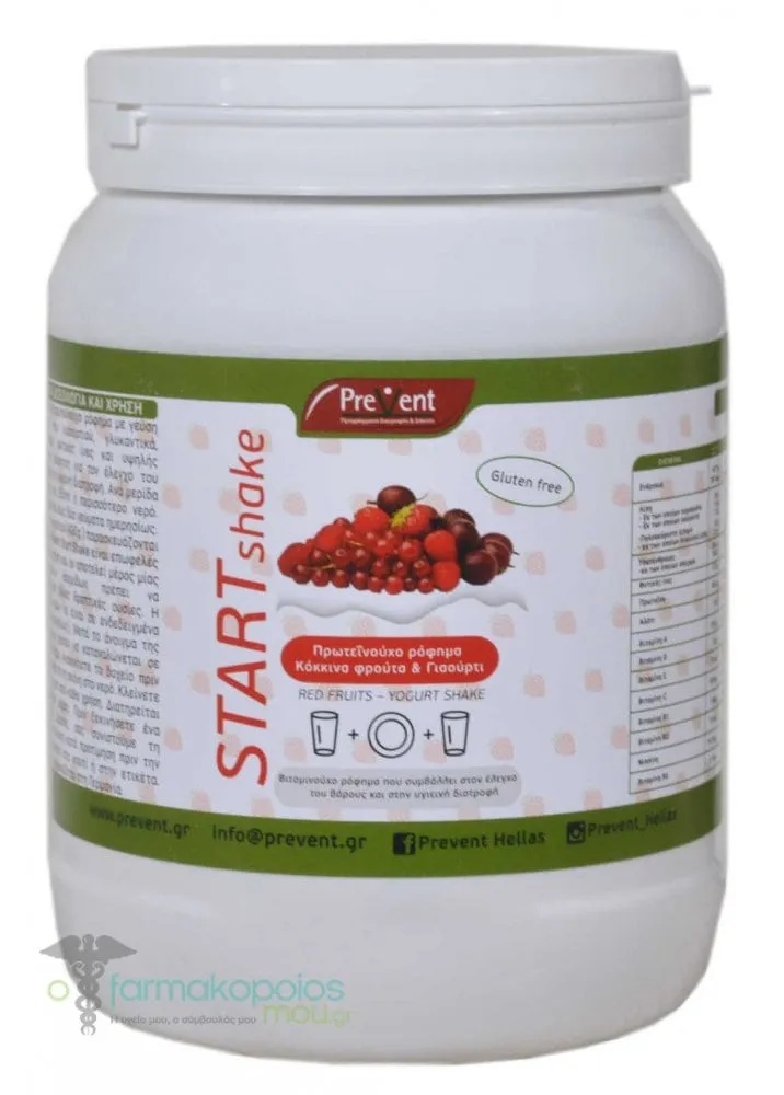 Prevent Start Shake Red Berries Flavor, 430gr