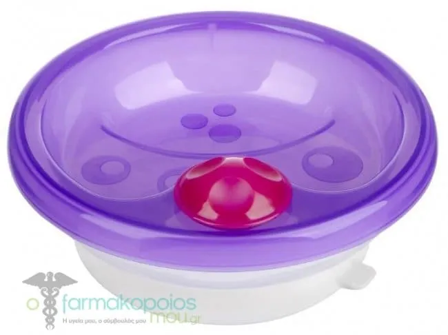Primamma Temperature Retention Plate with Support 6m+, 1pc - Μώβ