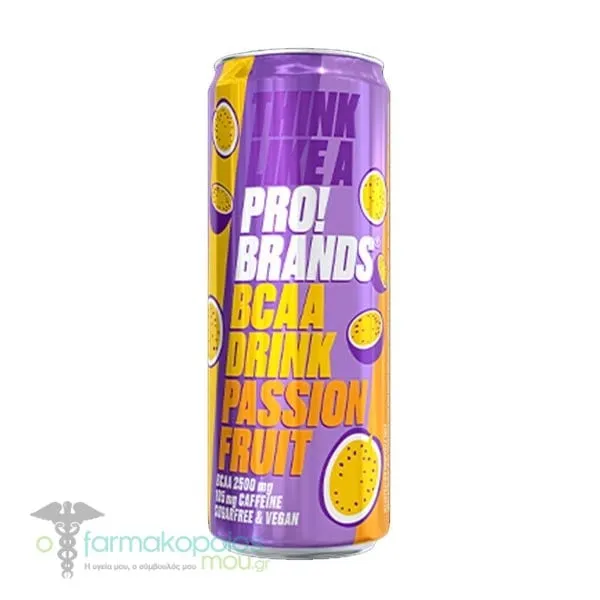 Pro! Brands BCAA Drink Passion Fruit, 330ml