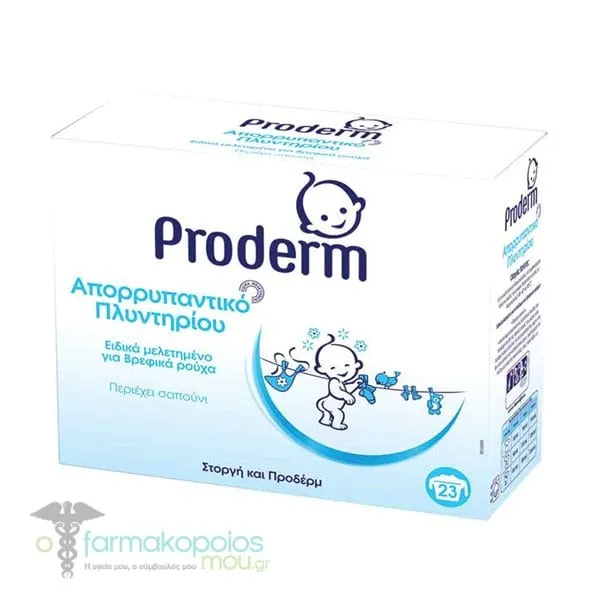 Proderm Laundry Detergent Powder for Baby Clothes, 1.68kg (23 loads)