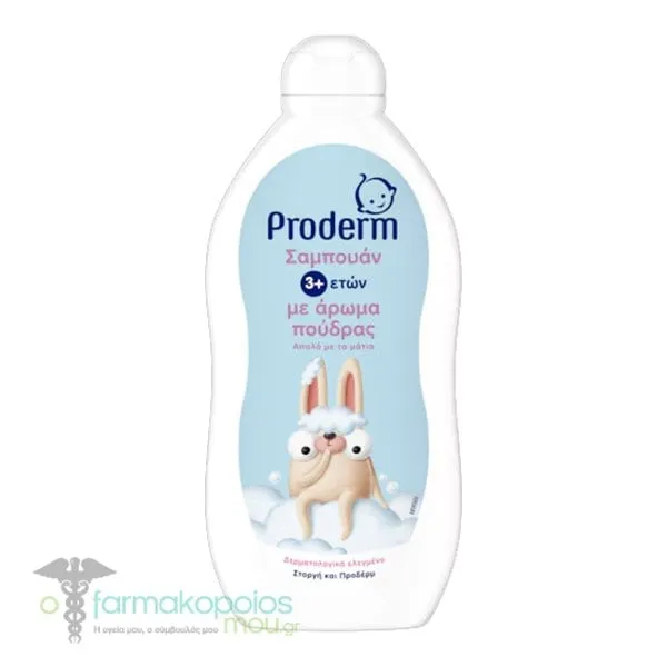 Proderm Kids Παιδικό Σαμπουάν 3y+, 500ml
