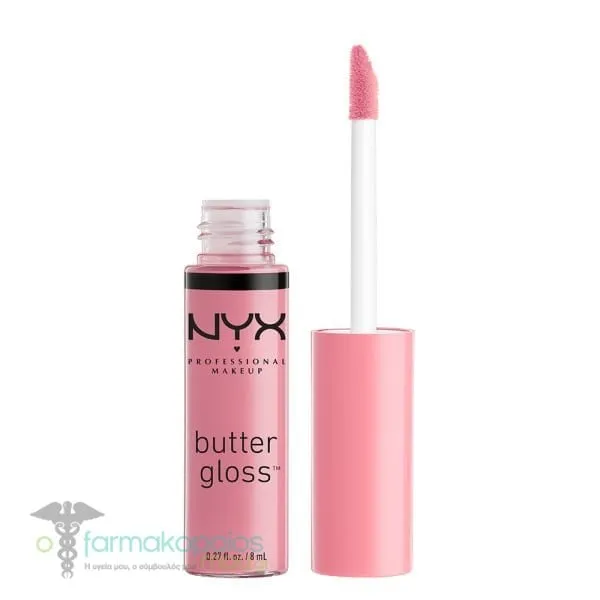 ΝΥΧ PROFESSIONAL MAKE UP Butter Gloss, 8ml - 02 Eclair