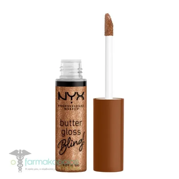 ΝΥΧ PROFESSIONAL MAKE UP Butter Gloss, 8ml - 04 Pay Me In Gold