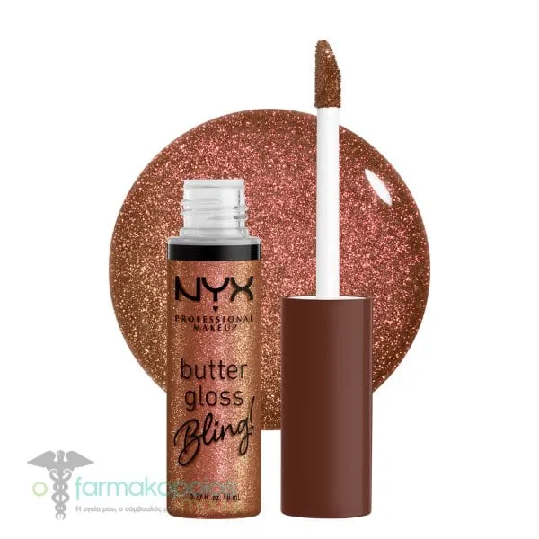 ΝΥΧ PROFESSIONAL MAKE UP Butter Gloss, 8ml - 08 Hustla