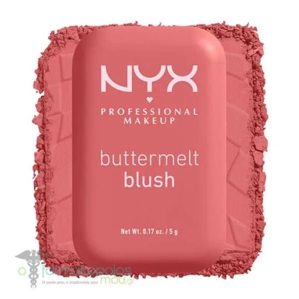 ΝΥΧ PROFESSIONAL MAKE UP Buttermelt Blush, 5g - Feeling Butta