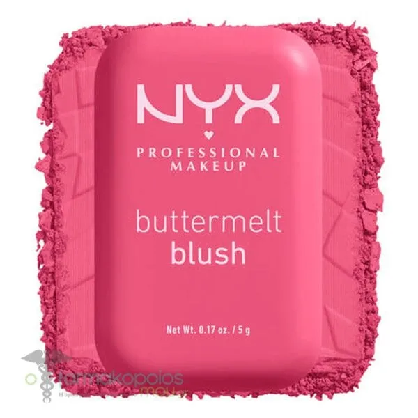 ΝΥΧ PROFESSIONAL MAKE UP Buttermelt Blush Ρουζ, 5g - Getting Butta
