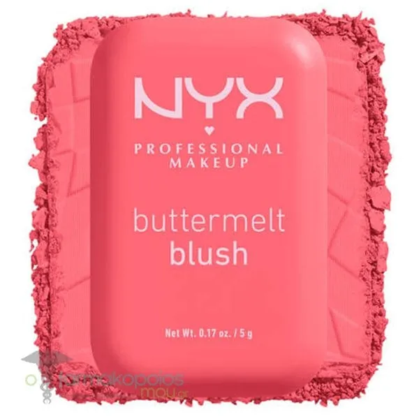 ΝΥΧ PROFESSIONAL MAKE UP Buttermelt Blush Ρουζ, 5g - U Know Butta