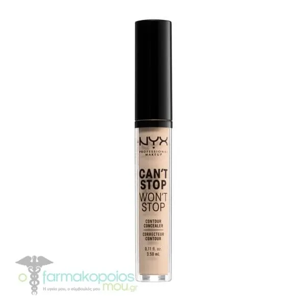 ΝΥΧ PROFESSIONAL MAKE UP Can't Stop Won't Stop Contour Concealer, 3,5ml - 2 Alabaster
