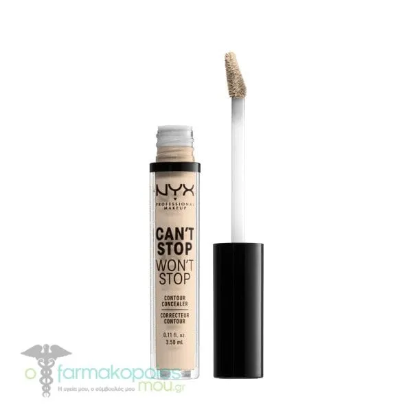 ΝΥΧ PROFESSIONAL MAKE UP Can't Stop Won't Stop Contour Concealer, 3,5ml - 1.5 Fair