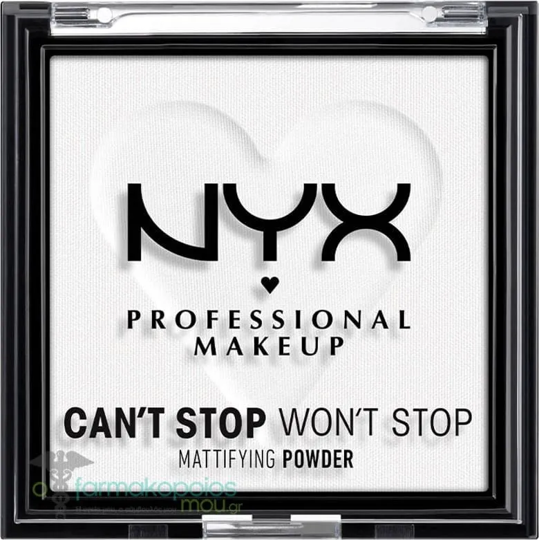 ΝΥΧ PROFESSIONAL MAKE UP Can't Stop Won't Stop Mattifying Powder, 6gr - 11 Brightening Translucent