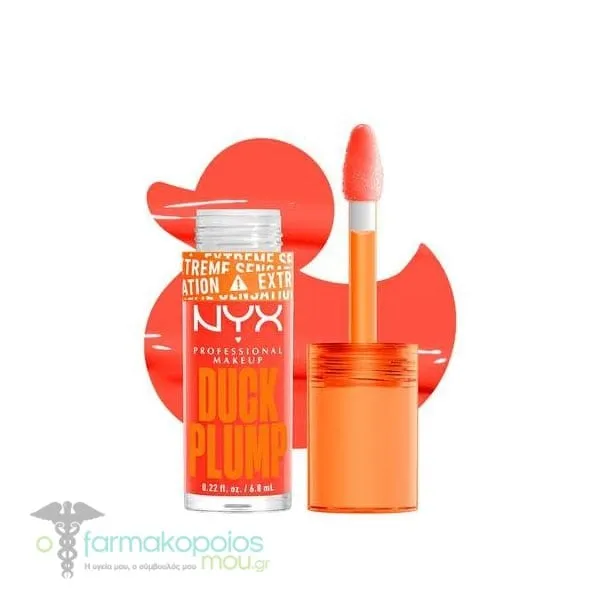ΝΥΧ PROFESSIONAL MAKE UP Duck Plump High Pigment Plumping Lip Gloss, 7ml - Peach Out