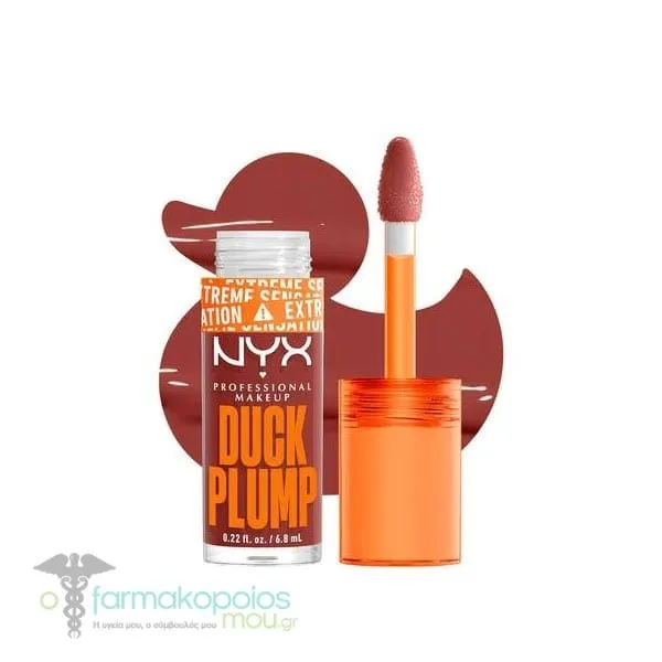 ΝΥΧ PROFESSIONAL MAKE UP Duck Plump High Pigment Plumping Lip Gloss, 7ml - Brick of Time