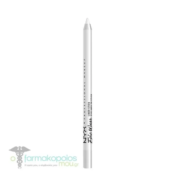 ΝΥΧ PROFESSIONAL MAKE UP Epic Wear Μολύβι Mατιών, 1,2gr - Pure White