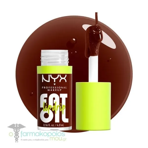 ΝΥΧ PROFESSIONAL MAKE UP Fat Oil Lip Drip, 4.8ml - Status Update