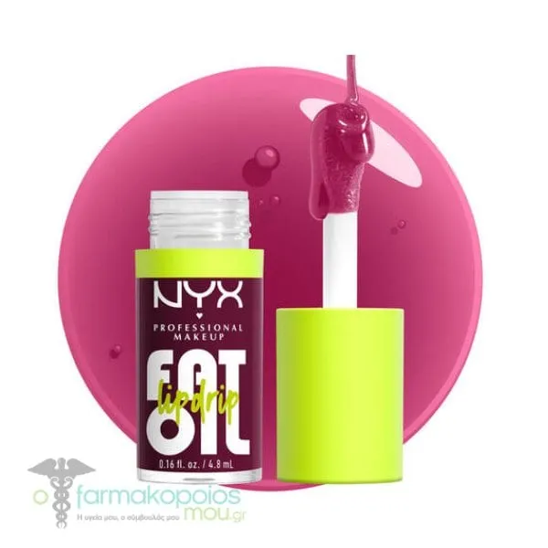 ΝΥΧ PROFESSIONAL MAKE UP Fat Oil Lip Drip Έλαιο Χειλιών, 4,8ml - That's Chic