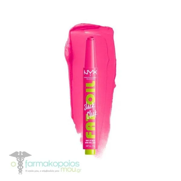 ΝΥΧ PROFESSIONAL MAKE UP Fat Oil Slick Click Βάλσαμο για τα Χείλη με Χρώμα, 2g - 08 Thriving