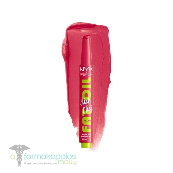 ΝΥΧ PROFESSIONAL MAKE UP Fat Oil Slick Click Βάλσαμο για τα Χείλη με Χρώμα, 2g - 10 Double Tab