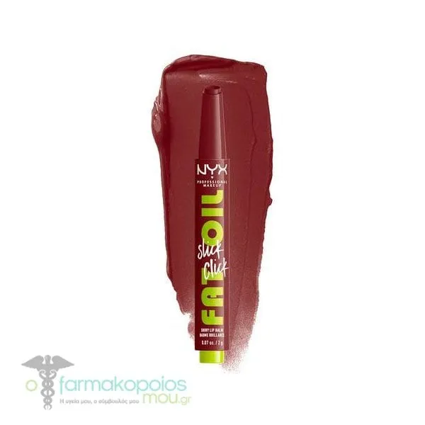 ΝΥΧ PROFESSIONAL MAKE UP Fat Oil Slick Click Βάλσαμο για τα Χείλη με Χρώμα, 2g - 11 A Mood