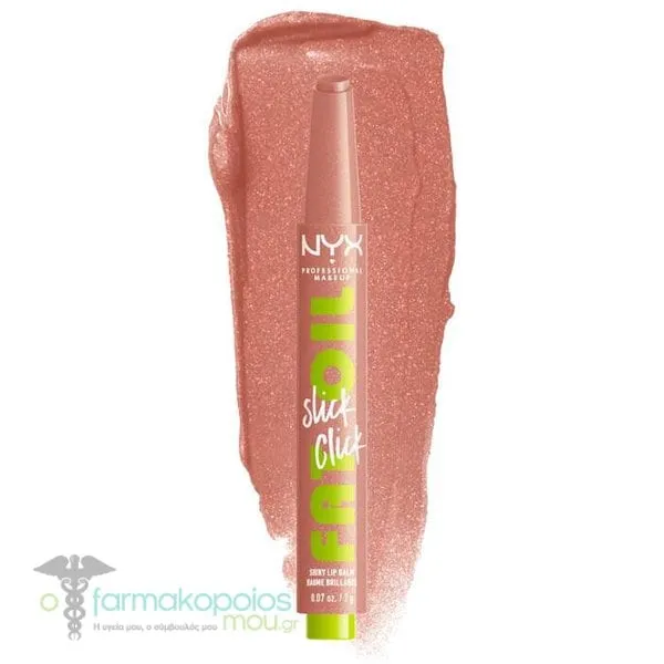 ΝΥΧ PROFESSIONAL MAKE UP Fat Oil Slick Click Βάλσαμο για τα Χείλη με Χρώμα, 2g - 14 Group Chat
