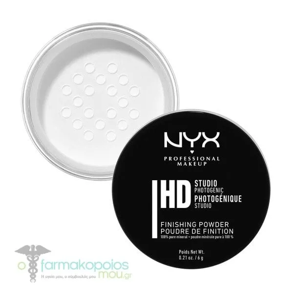 ΝΥΧ PROFESSIONAL MAKE UP HD Studio Photogenic Finishing Powder, 6gr