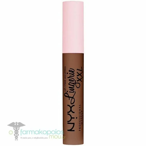 ΝΥΧ PROFESSIONAL MAKE UP Lip Lingerie XXL Liquid Lipstick, 4ml - 29 Hot Caramelo
