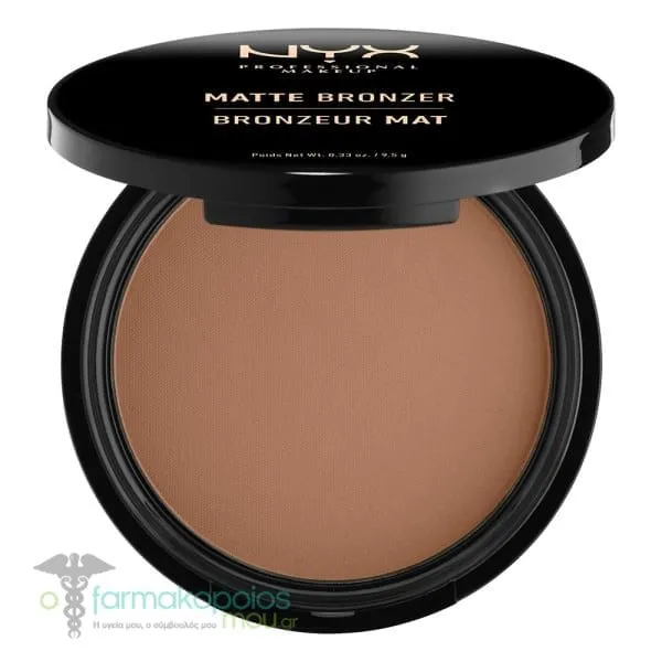 ΝΥΧ PROFESSIONAL MAKE UP Matte Bronzer, 9,5gr - 02 Deep