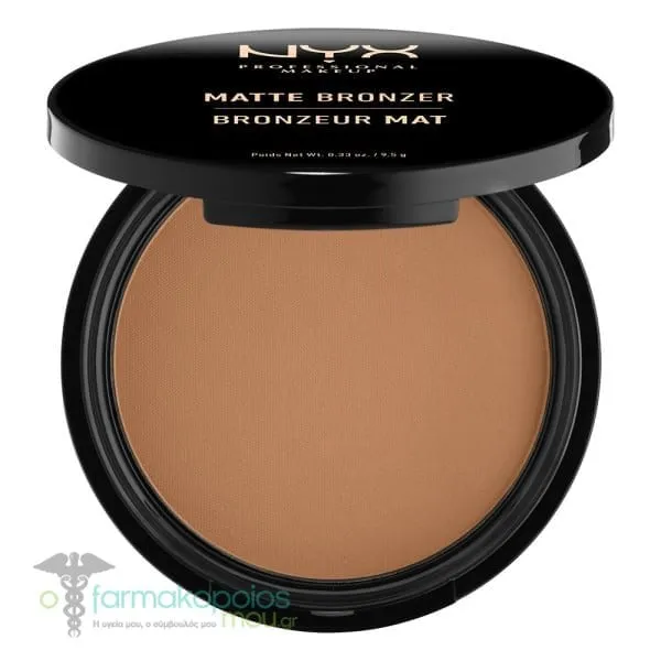 ΝΥΧ PROFESSIONAL MAKE UP Matte Bronzer, 9,5gr - 05 Deep Tan