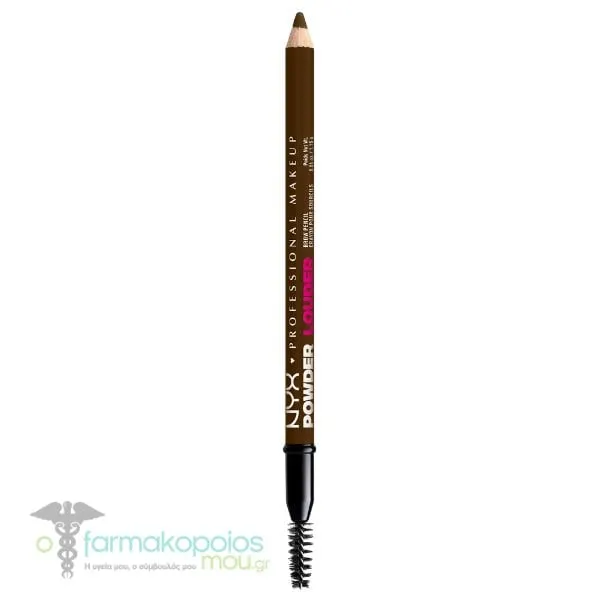 ΝΥΧ PROFESSIONAL MAKE UP Powder Louder Brow Pencil Μολύβι Φρυδιών, 1τεμ - Espresso