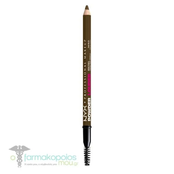 ΝΥΧ PROFESSIONAL MAKE UP Powder Louder Brow Pencil Μολύβι Φρυδιών, 1τεμ