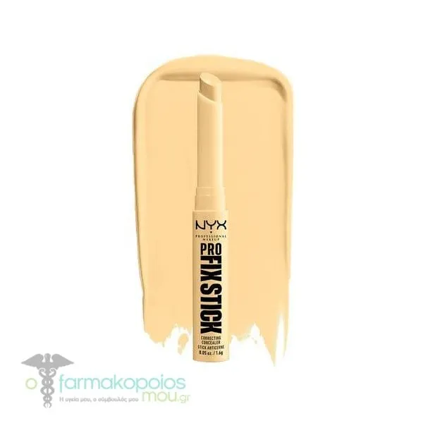 ΝΥΧ PROFESSIONAL MAKE UP Pro Fix Stick Correcting Concealer, 1.6g - 03 Yellow
