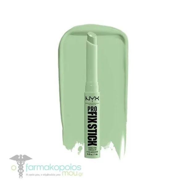 ΝΥΧ PROFESSIONAL MAKE UP Pro Fix Stick Correcting Concealer, 1.6g - 01 Green