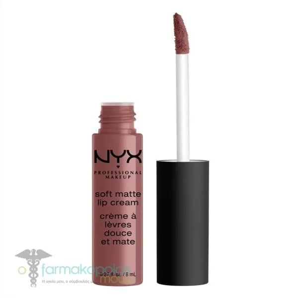 ΝΥΧ PROFESSIONAL MAKE UP Soft Matte Lip Cream, 8ml - 38 Toulouse