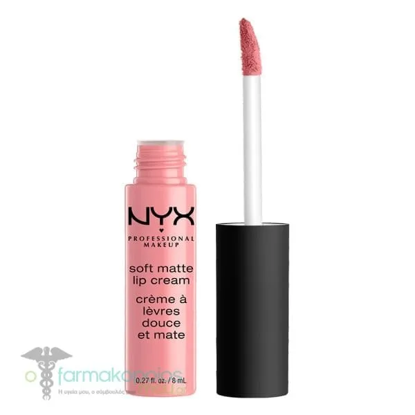 ΝΥΧ PROFESSIONAL MAKE UP Soft Matte Lip Cream Ματ Κρέμα Χειλιών, 8ml - Istanbul