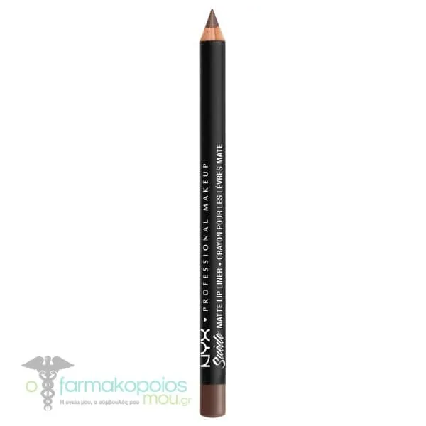 ΝΥΧ PROFESSIONAL MAKE UP Suede Matte Lip Liner, 1gr - Brooklyn Thorn