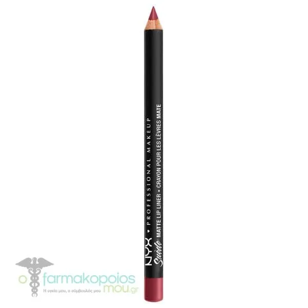 ΝΥΧ PROFESSIONAL MAKE UP Suede Matte Lip Liner, 1gr - Cherry Skies