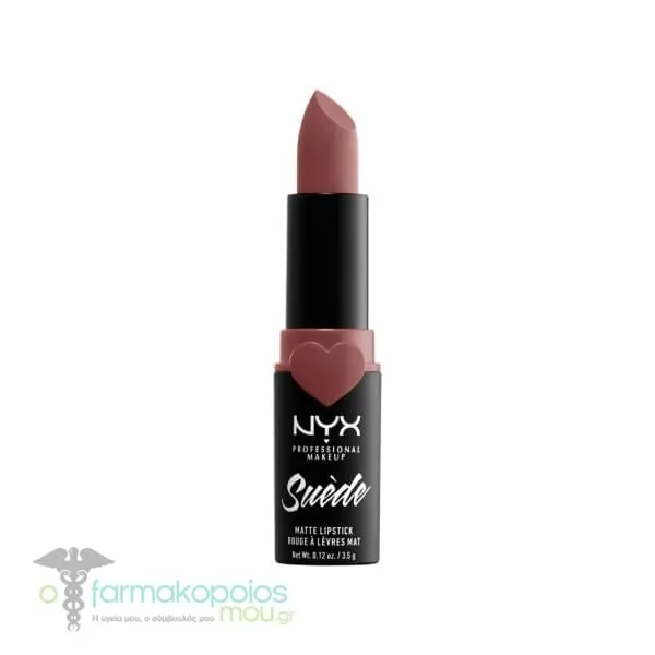 ΝΥΧ PROFESSIONAL MAKE UP Suede Matte Lipstick, 3,5gr - Brunch Me
