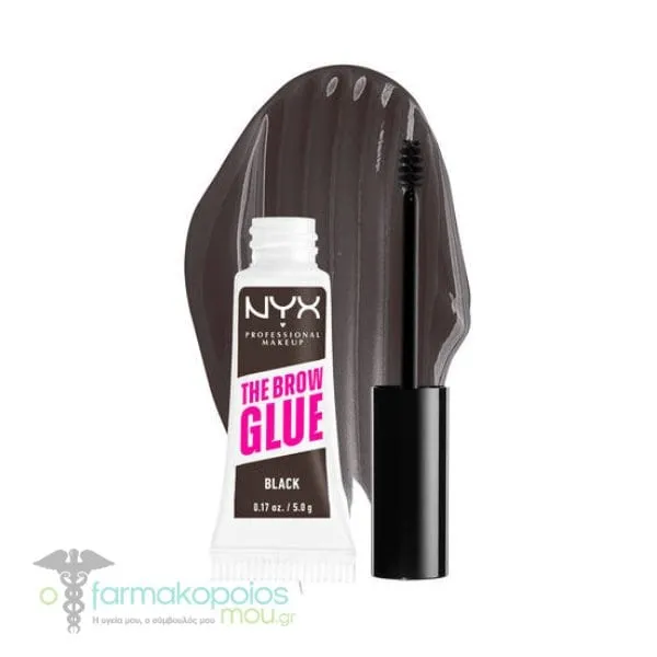 ΝΥΧ PROFESSIONAL MAKE UP The Brow Glue Instant Brow Styler, 5g - BLACK